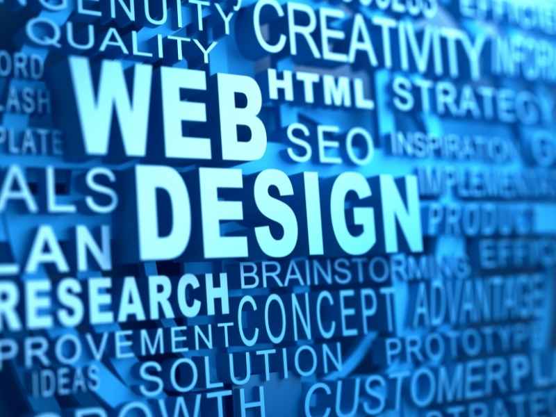 the components of web design